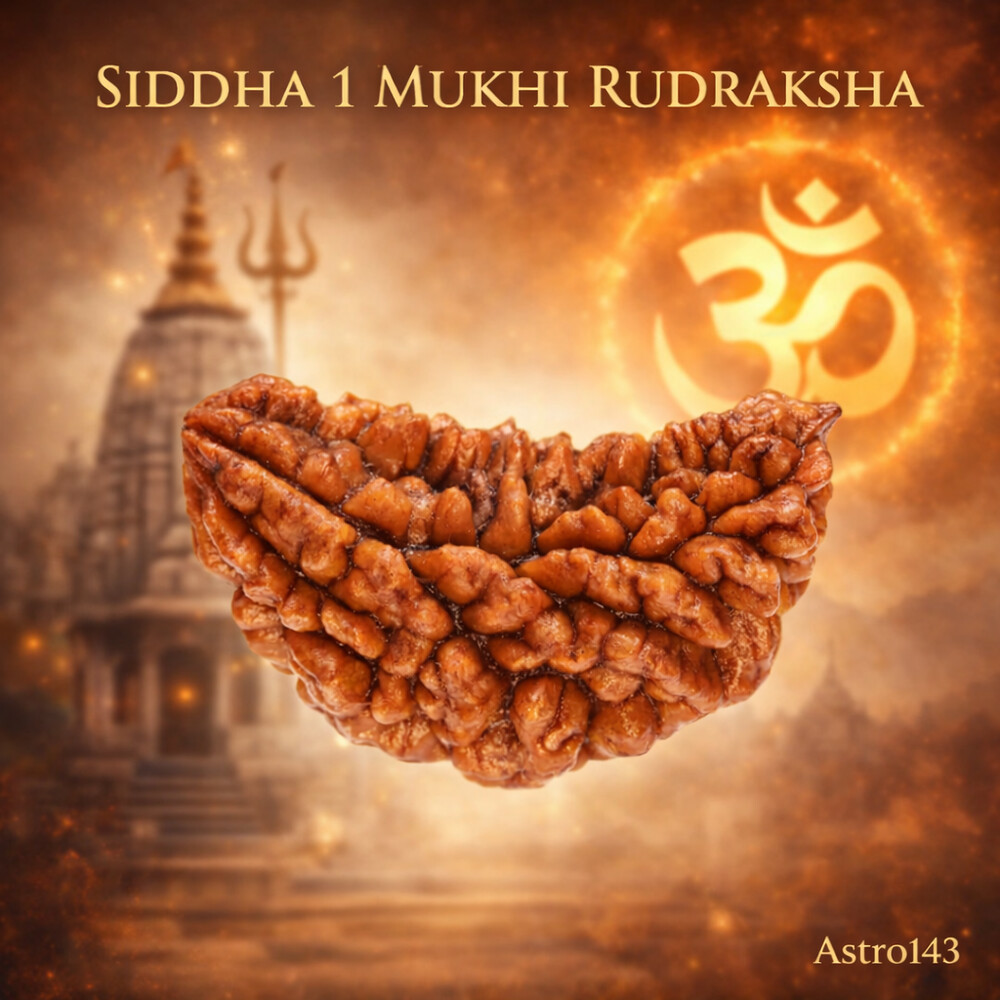 1 Mukhi Rudraksh (South indian)