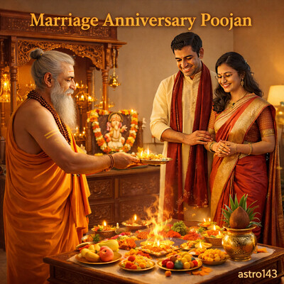 Marriage Anniversary Poojan