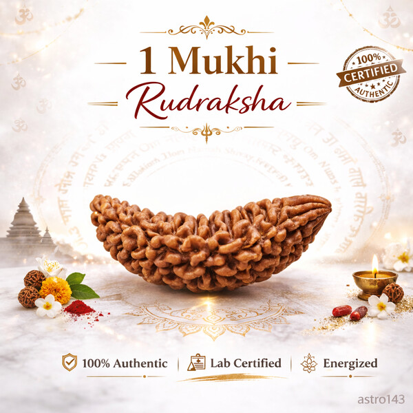 1 Mukhi Rudraksh