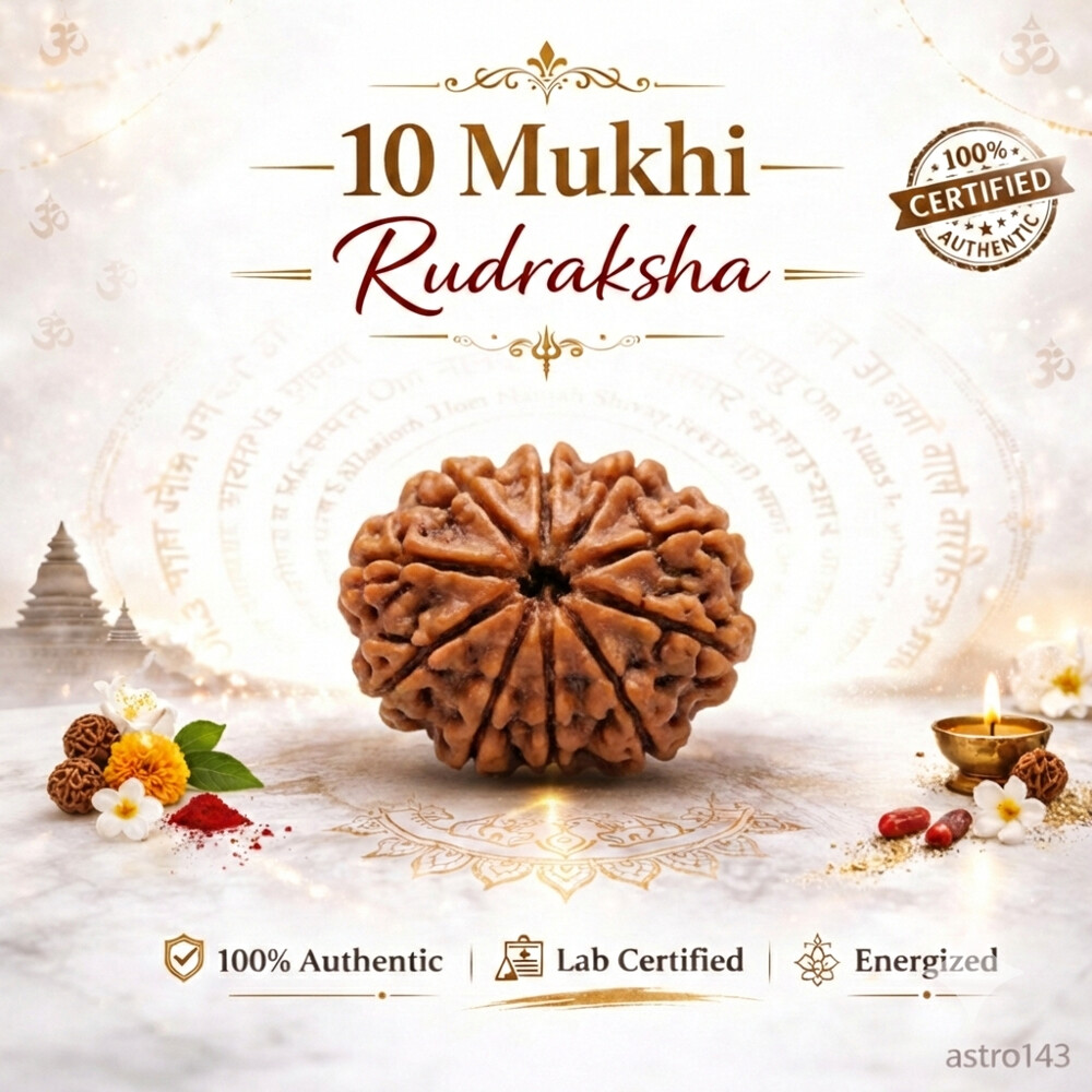 10 Mukhi Rudraksh