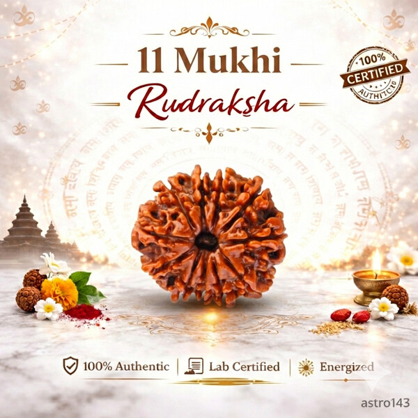 11 Mukhi Rudraksh