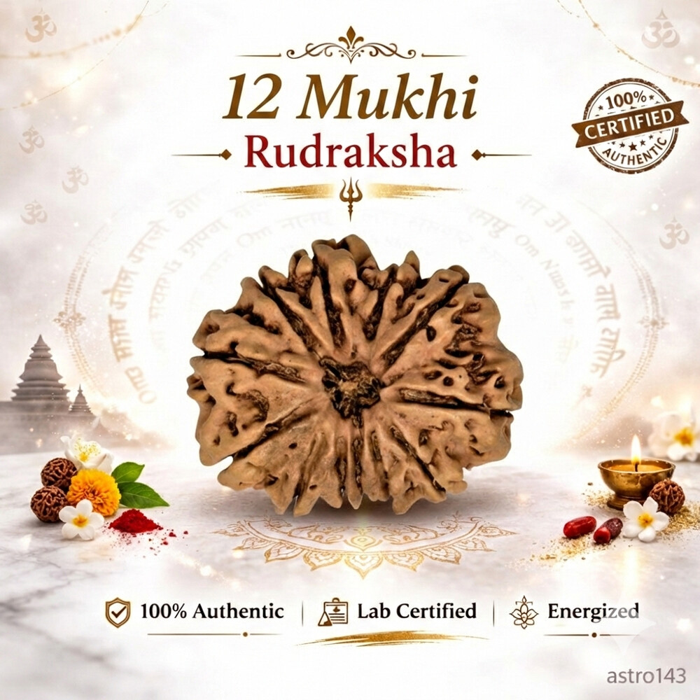 12 Mukhi Rudraksh