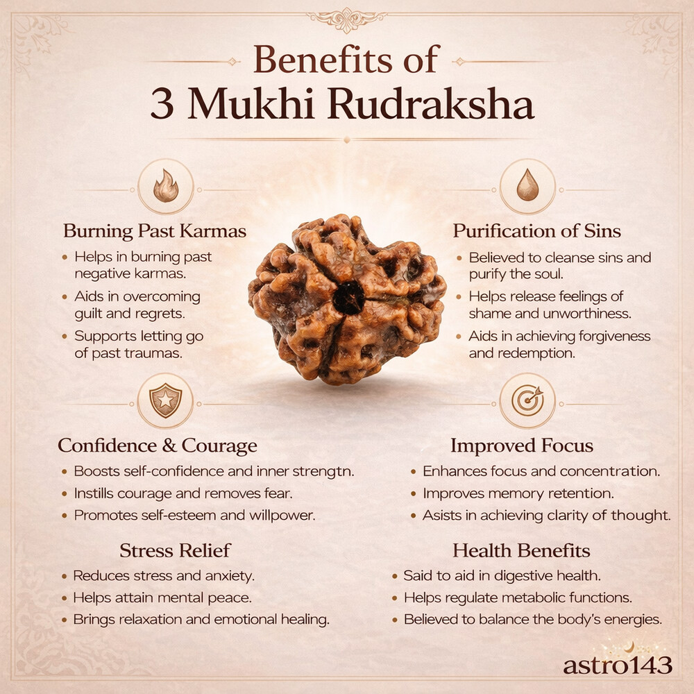 3 Mukhi Rudraksh (Nepali)