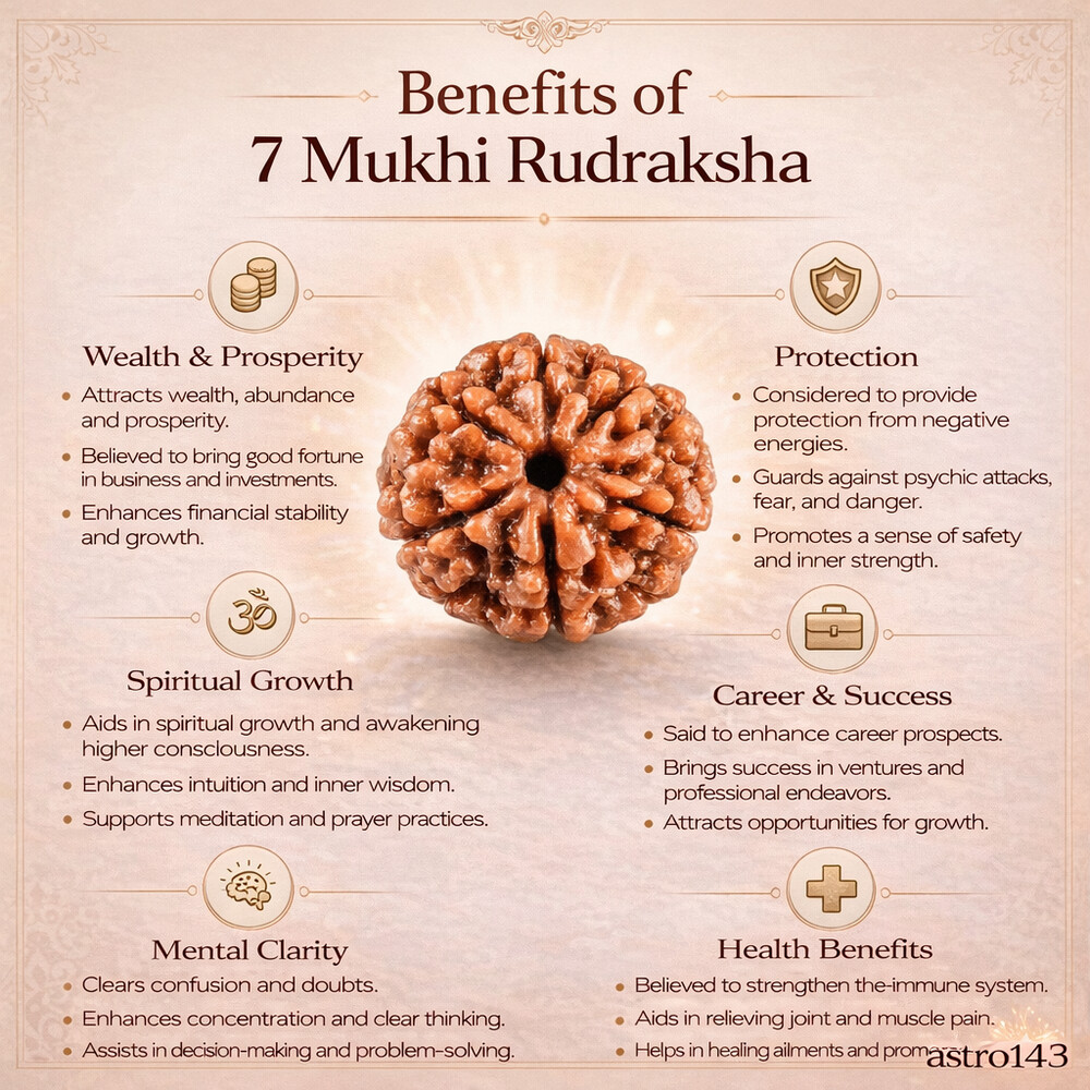 7 Mukhi Rudraksh (Indonesian)