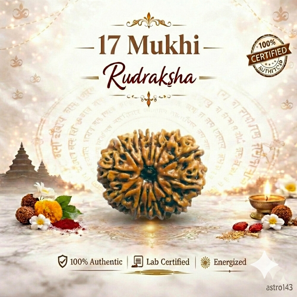 17 Mukhi Rudraksh
