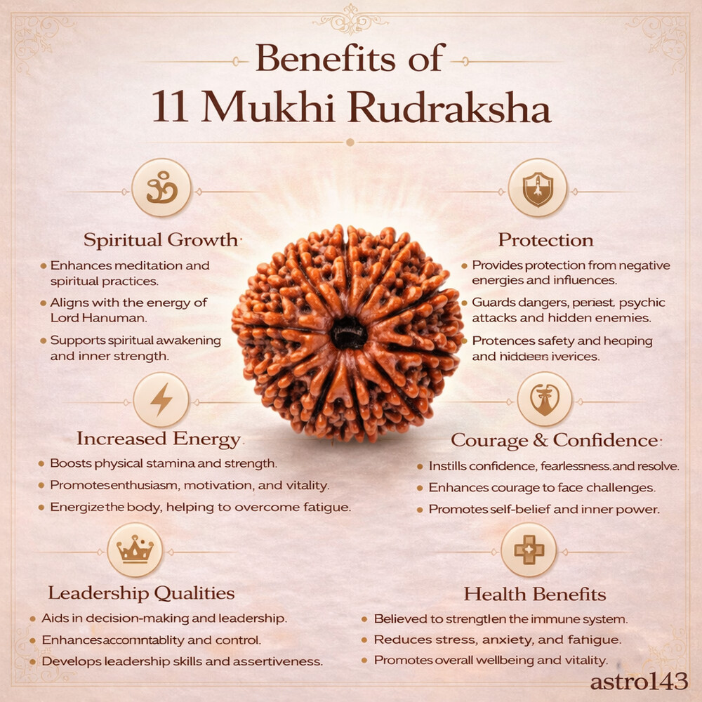 11 Mukhi Rudraksha (Indonesian)