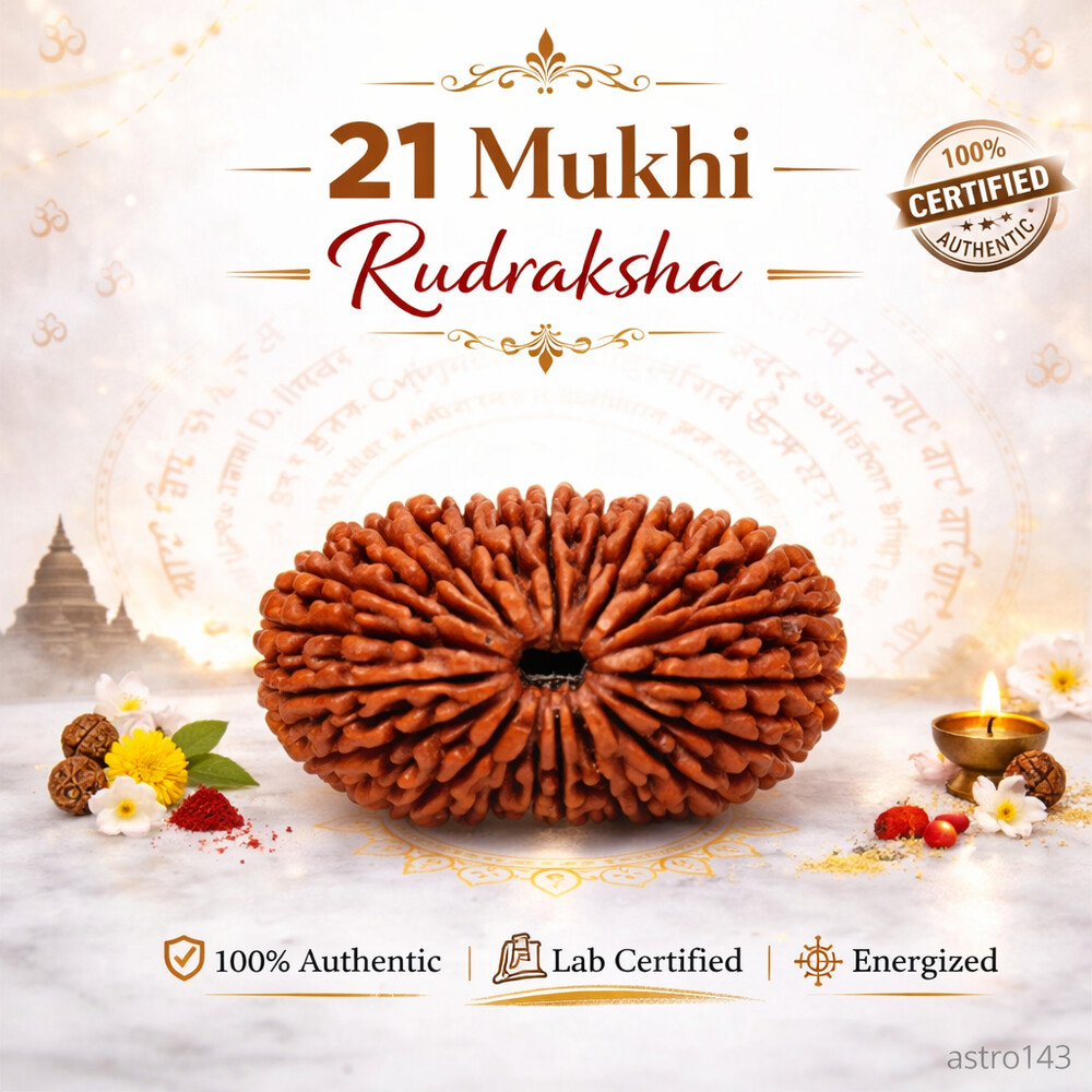 21 Mukhi Rudraksh
