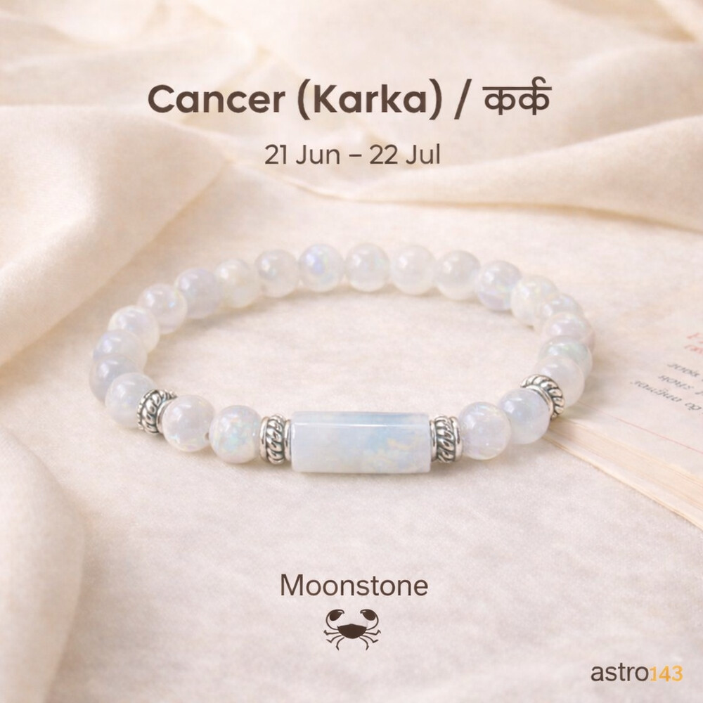 Cancer Zodiac Bracelet (Jun 22 - Jul 22)