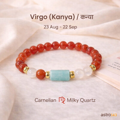 Virgo Zodiac Bracelet (Aug 23 - Sep 22)