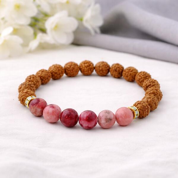 Rudraksha Ratan Energy Bracelet