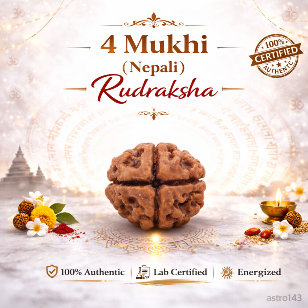 4 Mukhi Rudraksh (Nepali)