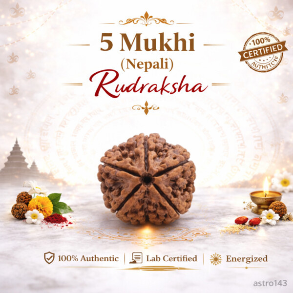 5 Mukhi Rudraksh (Nepali)