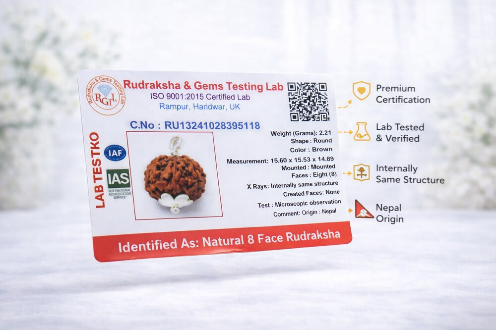 8 Mukhi Rudraksh (Indonesian)