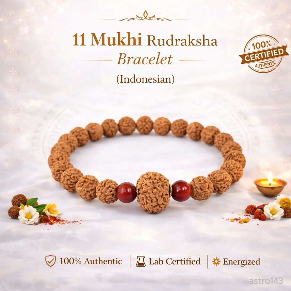 11 Mukhi Rudraksh Bracelet (Indonesian)