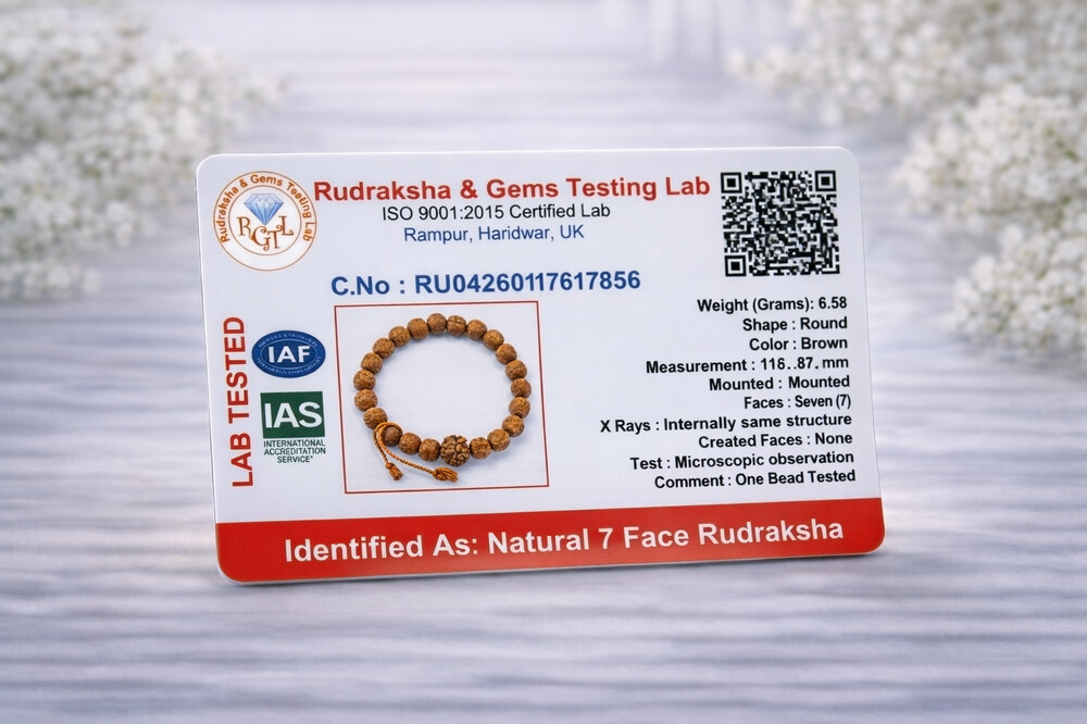 7 Mukhi Rudraksh Bracelet (Indonesian)