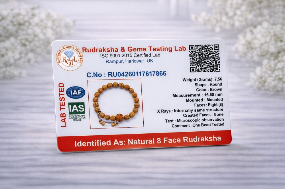 8 Mukhi Rudraksh Bracelet (Indonesian)