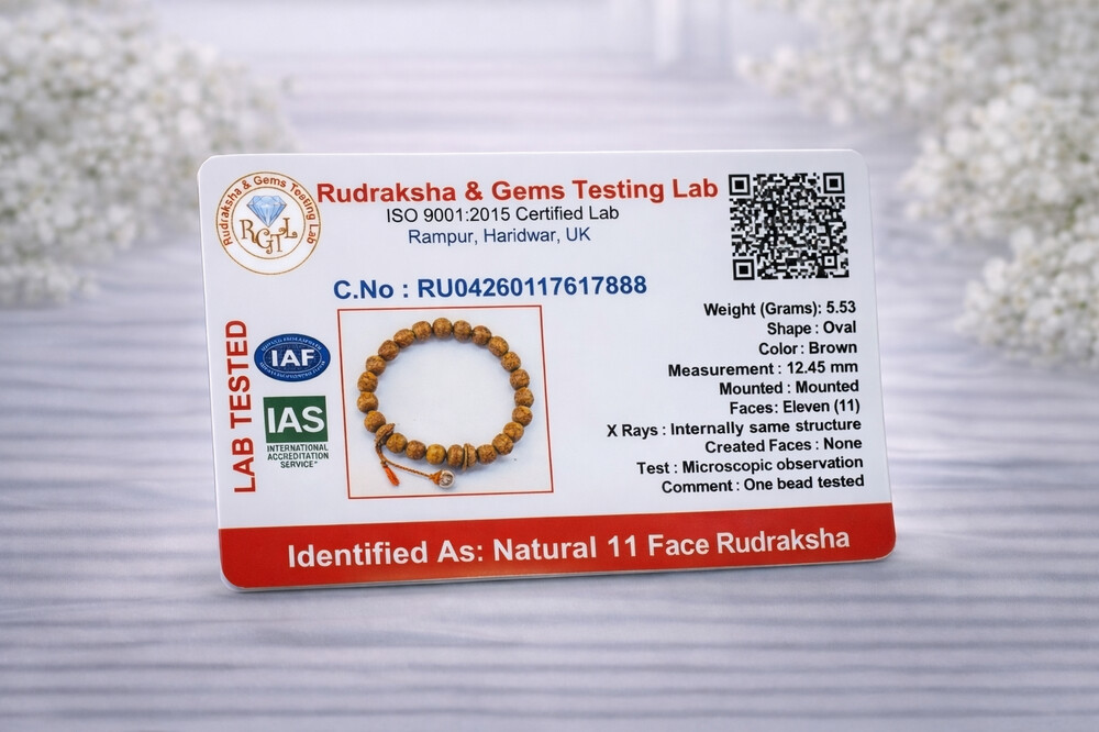 11 Mukhi Rudraksh Bracelet (Indonesian)