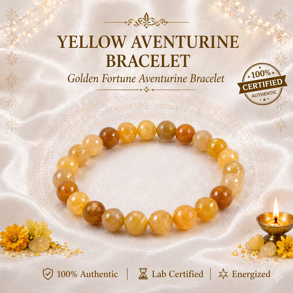 Yellow Aventurine Bracelet – Golden Fortune Aventurine Bracelet
