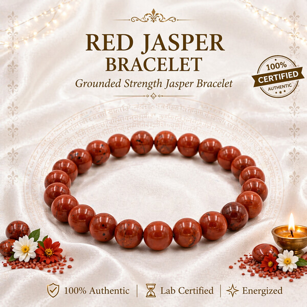 Red Jasper Bracelet – Grounded Strength Jasper Bracelet