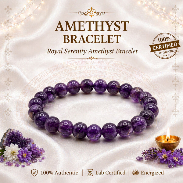 Amethyst Bracelet – Royal Serenity Amethyst Bracelet