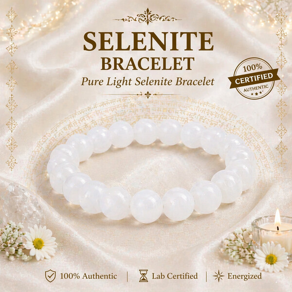 Selenite Bracelet – Pure Light Selenite Bracelet
