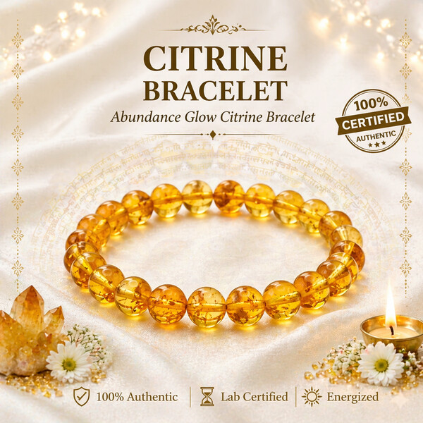 Citrine Bracelet – Abundance Glow Citrine Bracelet