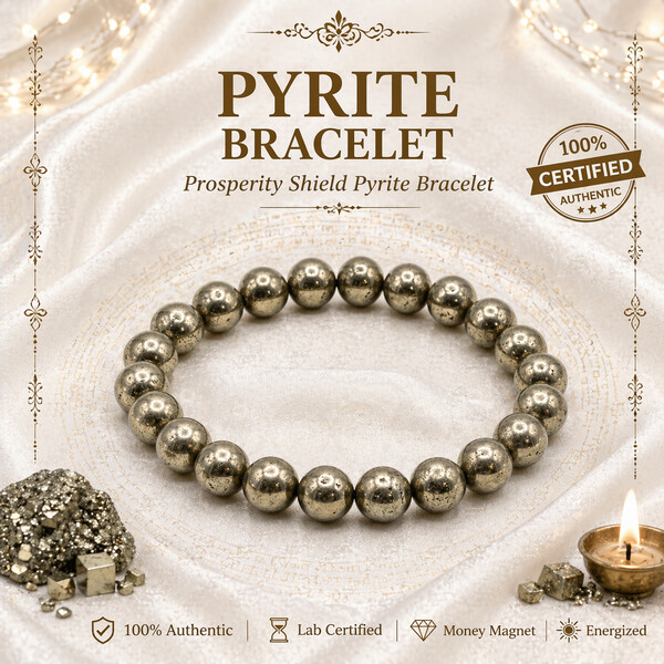 Pyrite Bracelet – Wealth Shield Pyrite Bracelet