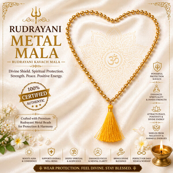 Rudrayani Metal Mala – Rudrayani Kavach Mala
