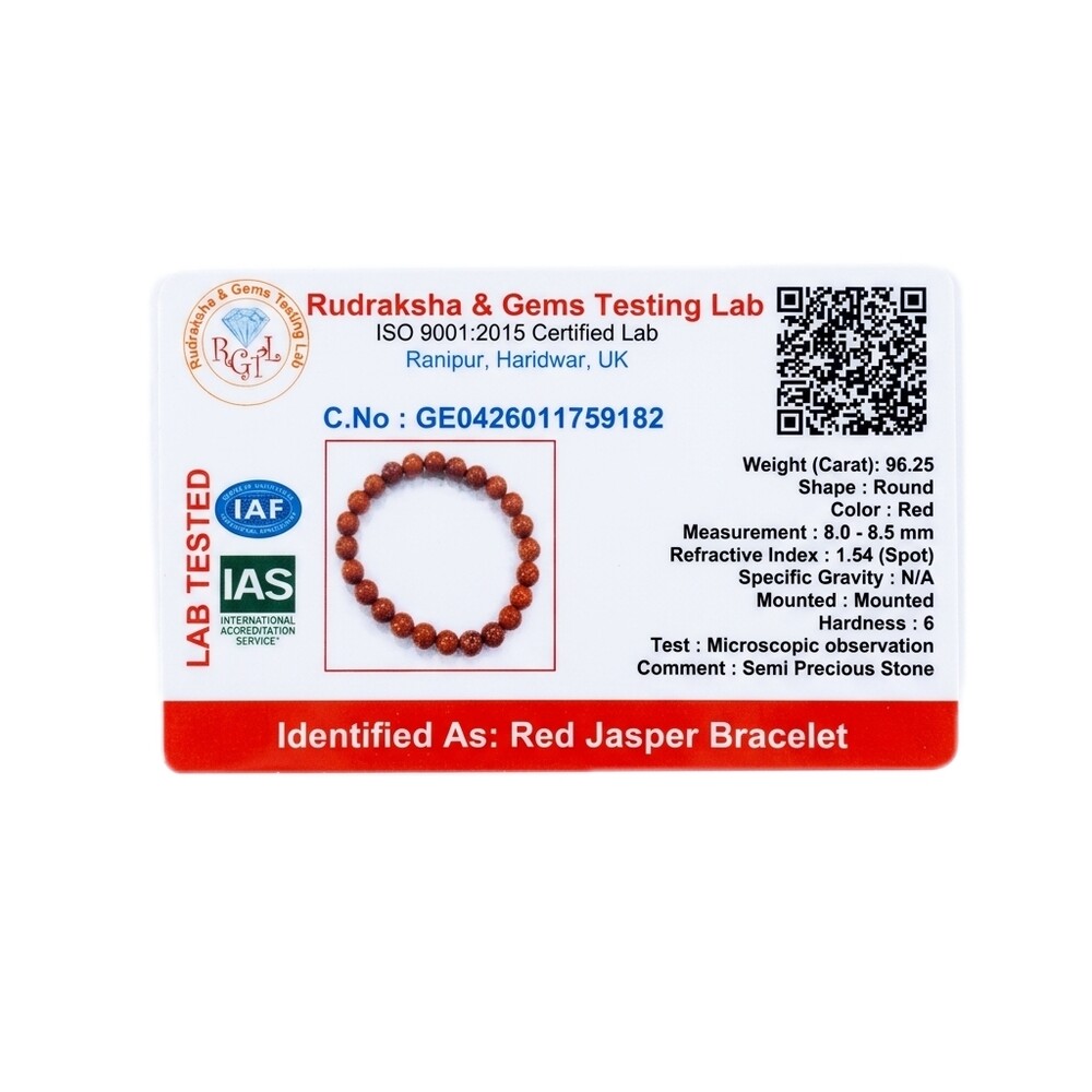 Red Jasper Bracelet – Grounded Strength Jasper Bracelet
