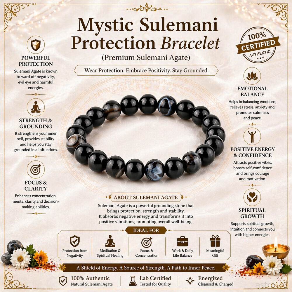 Mystic Sulemani Protection Bracelet