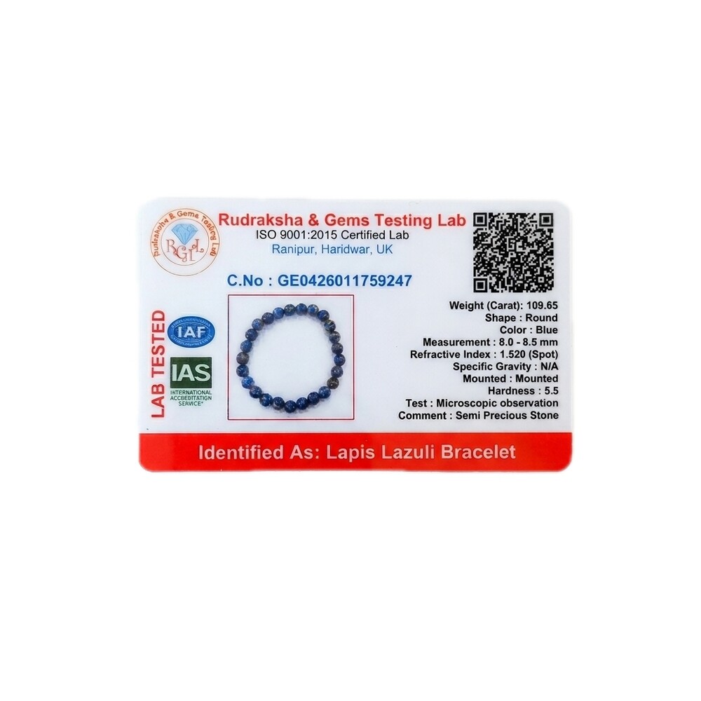 Lapis Lazuli Bracelet – Celestial Wisdom Lapis Bracelet