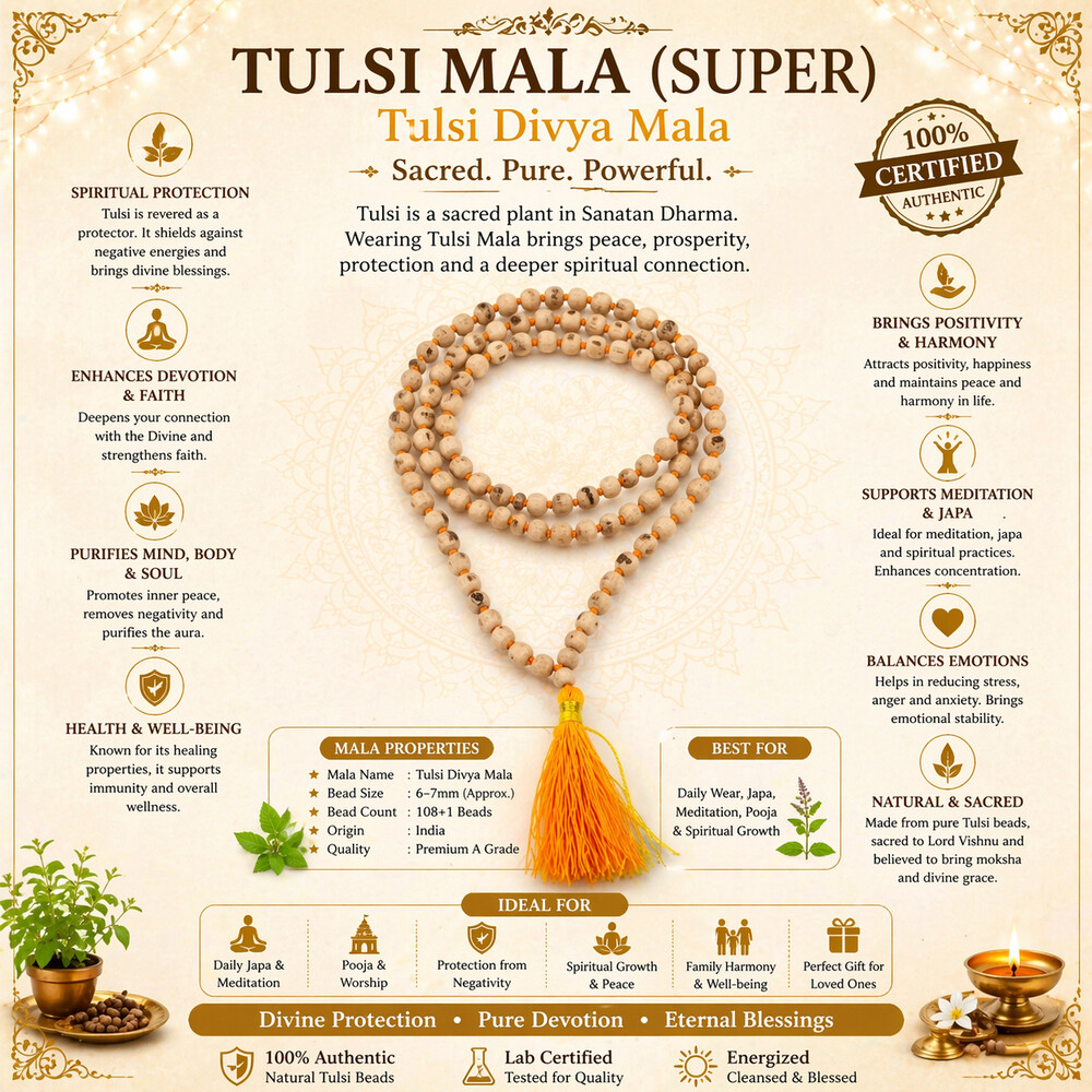 Tulsi Mala (Super) – Tulsi Divya Mala