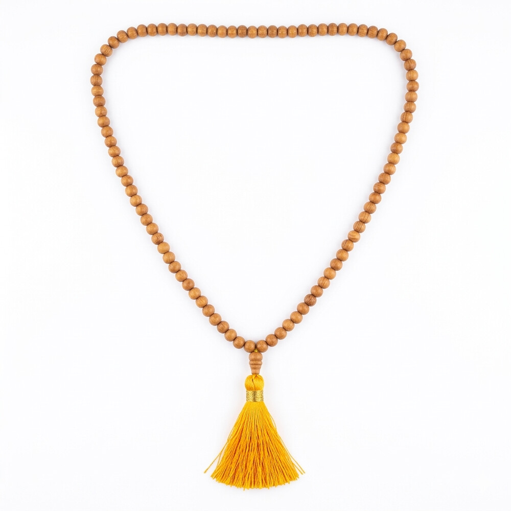 Chandan Mala (White) – Shwet Chandan Shanti Mala