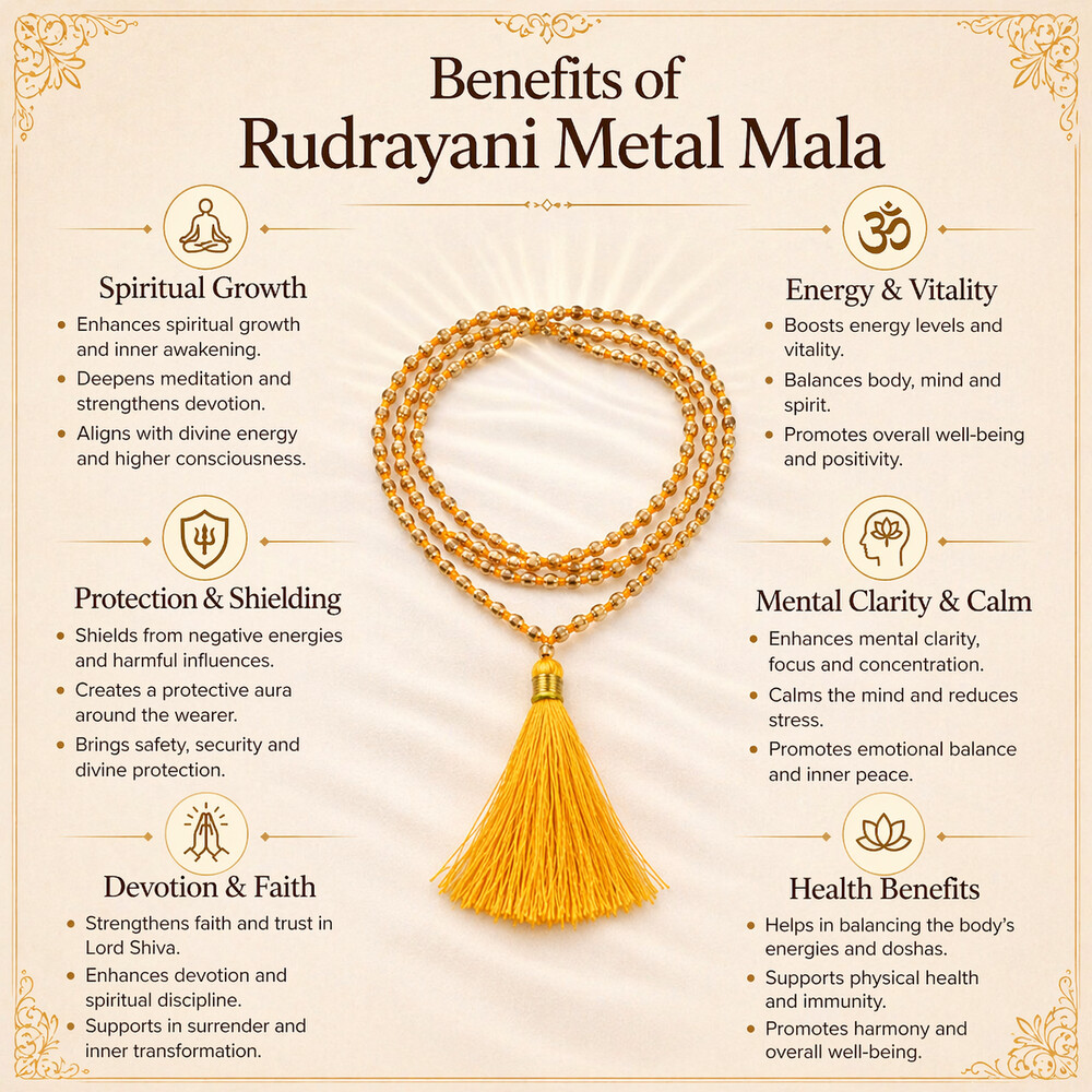 Rudrayani Metal Mala – Rudrayani Kavach Mala