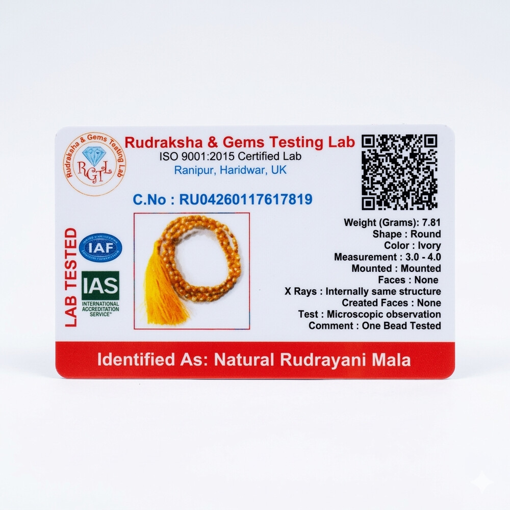 Rudrayani Metal Mala – Rudrayani Kavach Mala