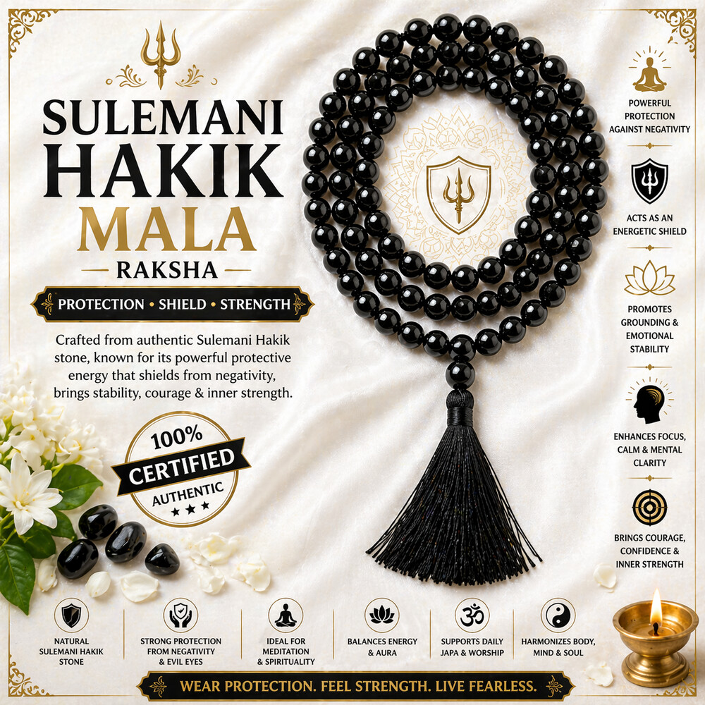 Sulemani Hakik – Raksha (protection, shield)