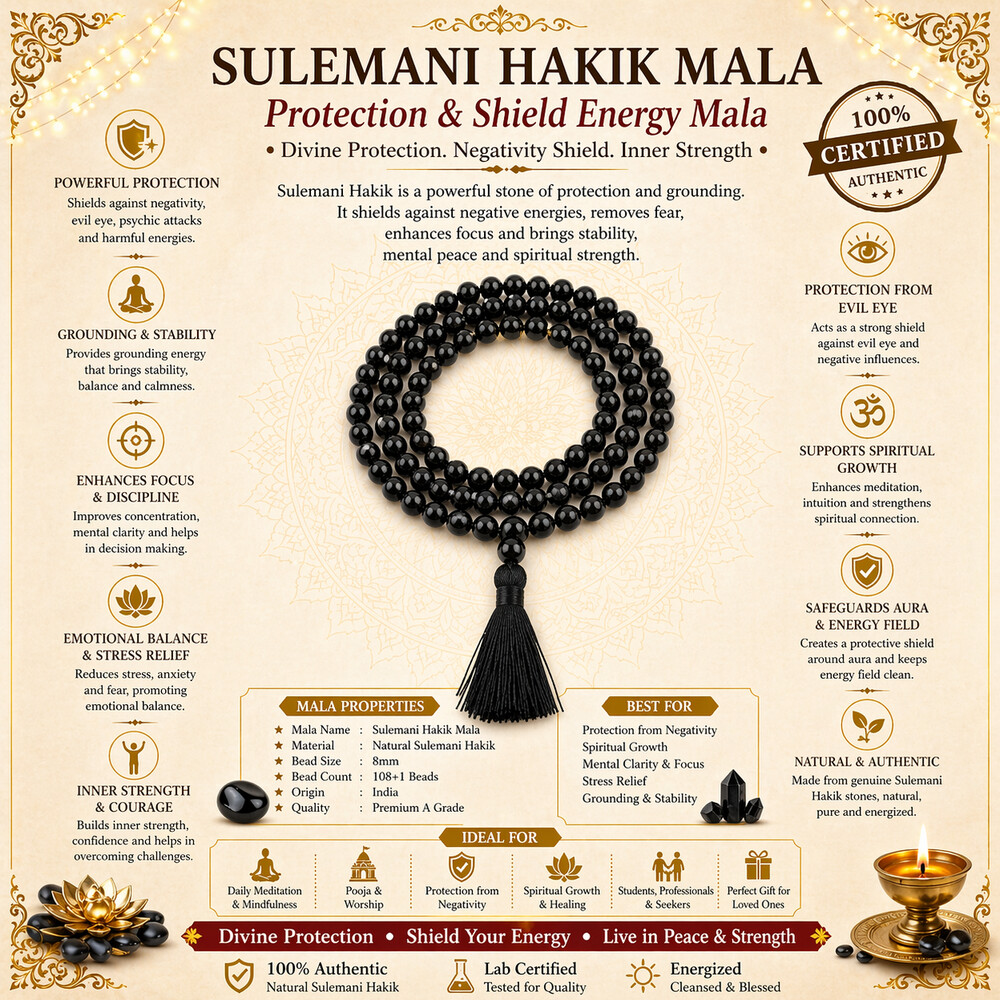 Sulemani Hakik – Raksha (protection, shield)