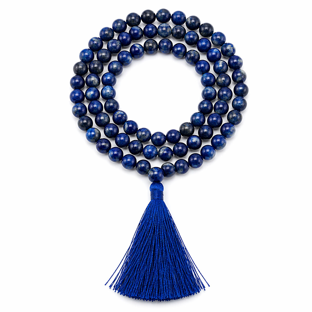 Lapis Lazuli Mala  – Jnana (wisdom, higher knowledge)