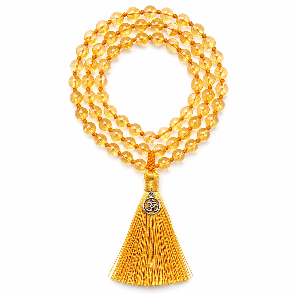 Citrine Mala – Surya (sun, success, energy)