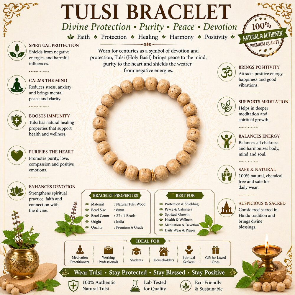 Tulsi Bracelet – Sacred Tulsi Divine Bracelet