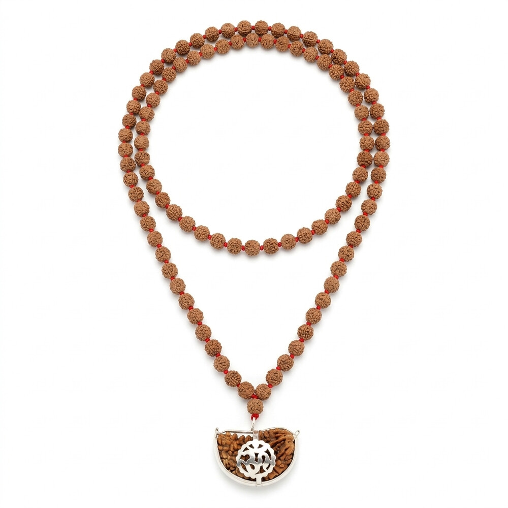 1 Mukhi Rudraksha Mala (South Indian)