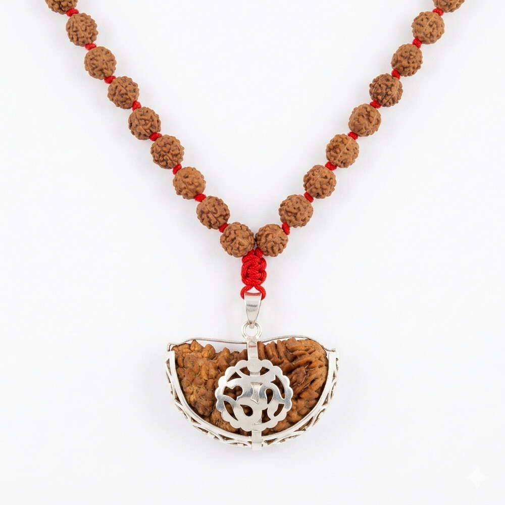 1 Mukhi Rudraksha Mala (South Indian)