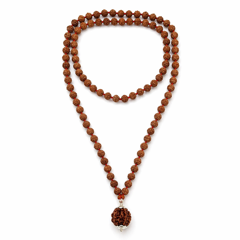 4 Mukhi Rudraksha Mala (Nepali) 