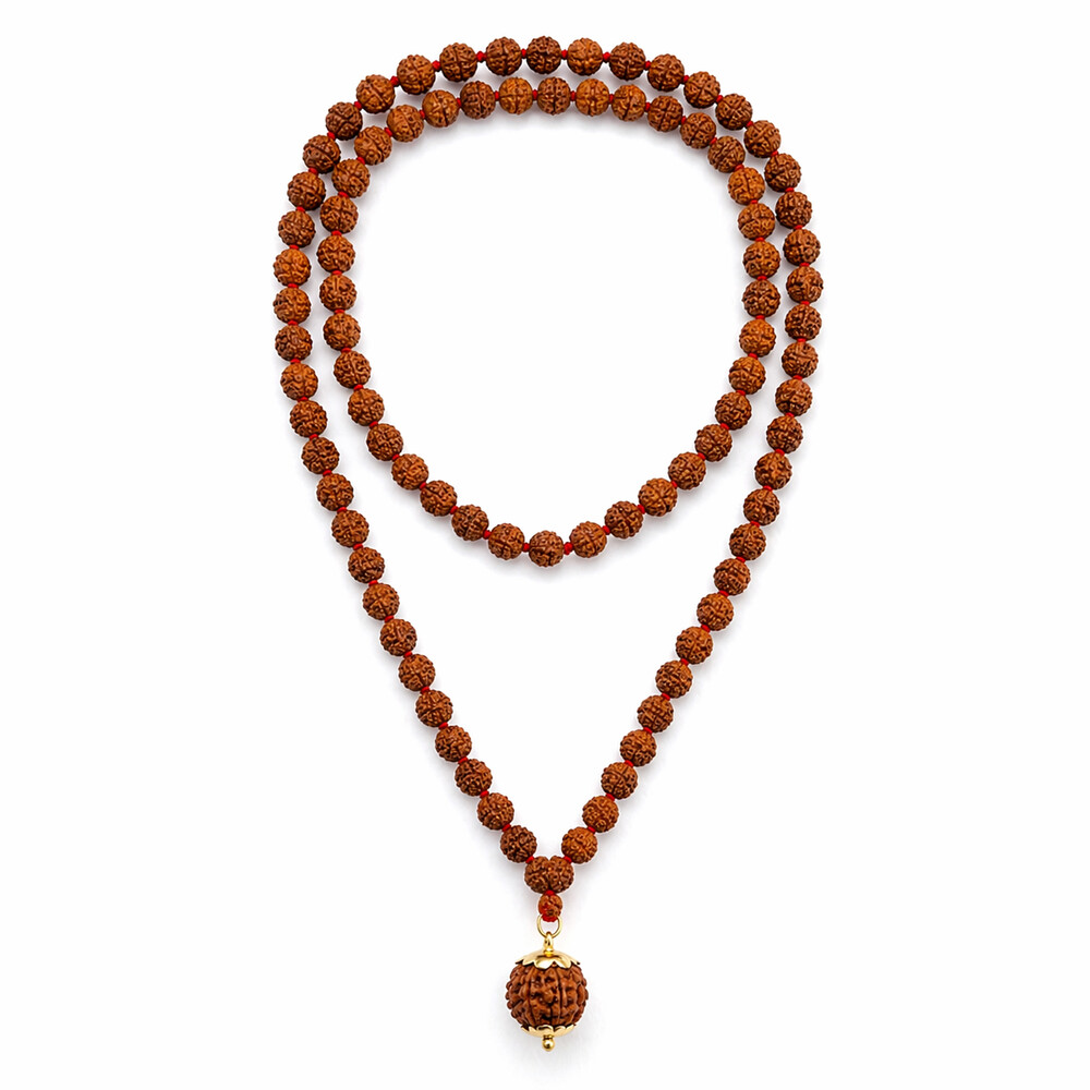 9 Mukhi Rudraksha Mala (Indonesia)