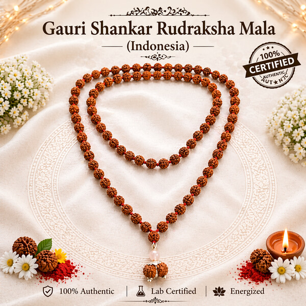 Gauri Shankar Rudraksha Mala (Indonesia)
