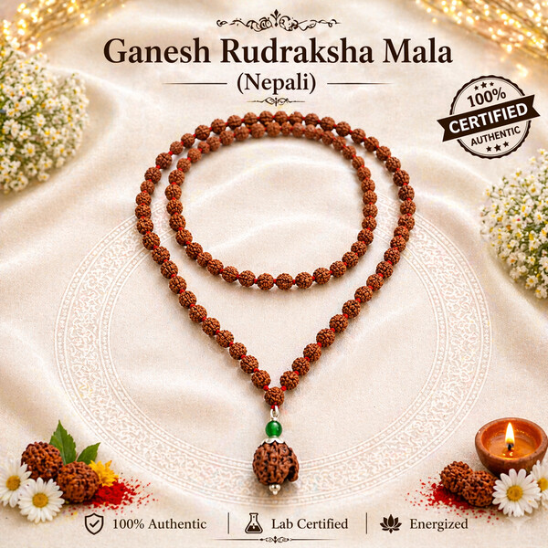 Ganesh Rudraksha Mala (Nepali)