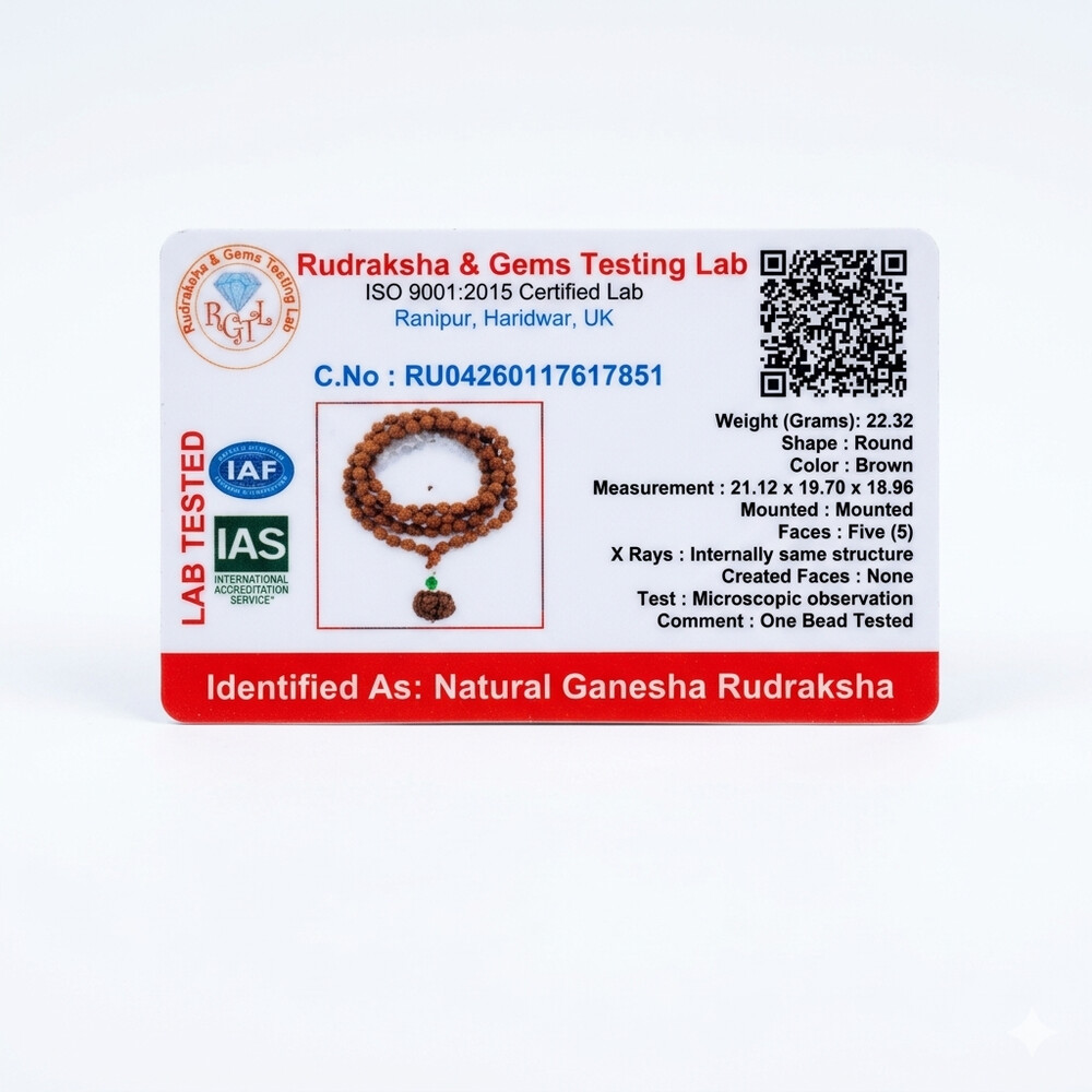 Ganesh Rudraksha Mala (Nepali)