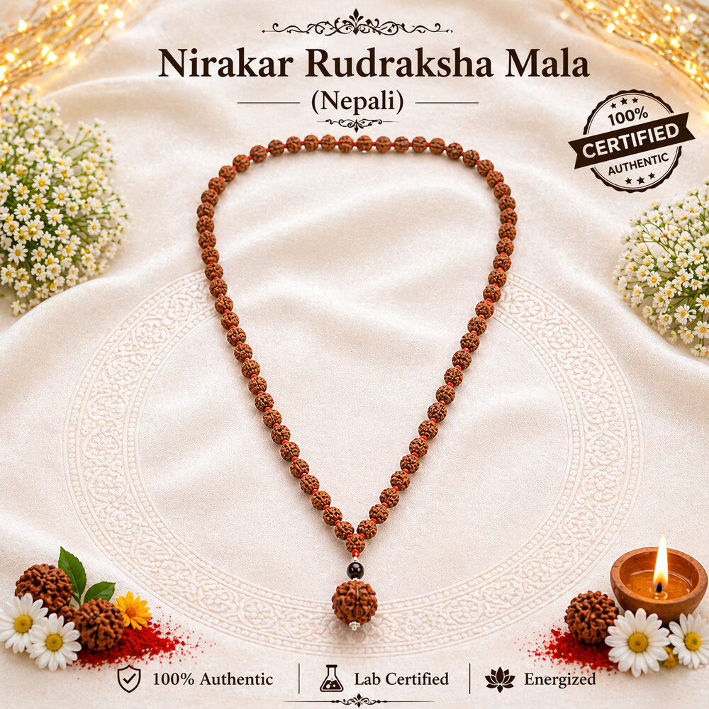 Nirakar Rudraksha Mala (Nepali)