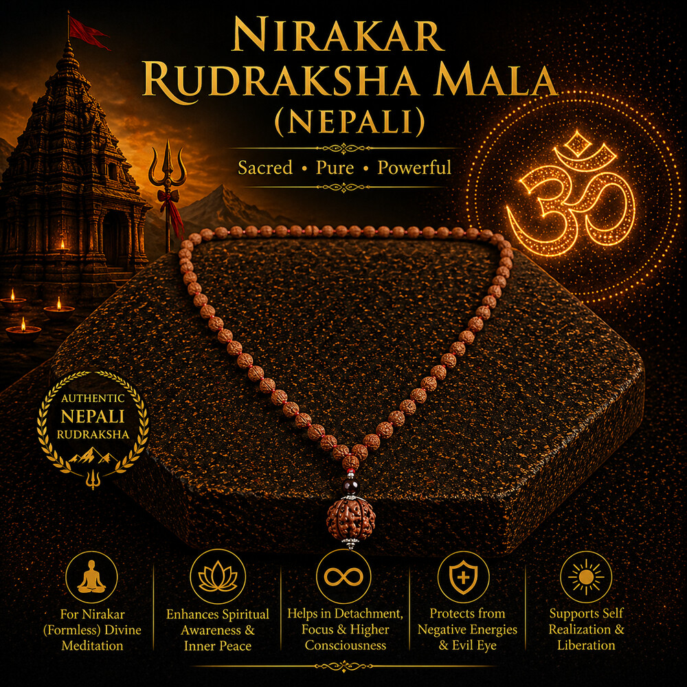 Nirakar Rudraksha Mala (Nepali)