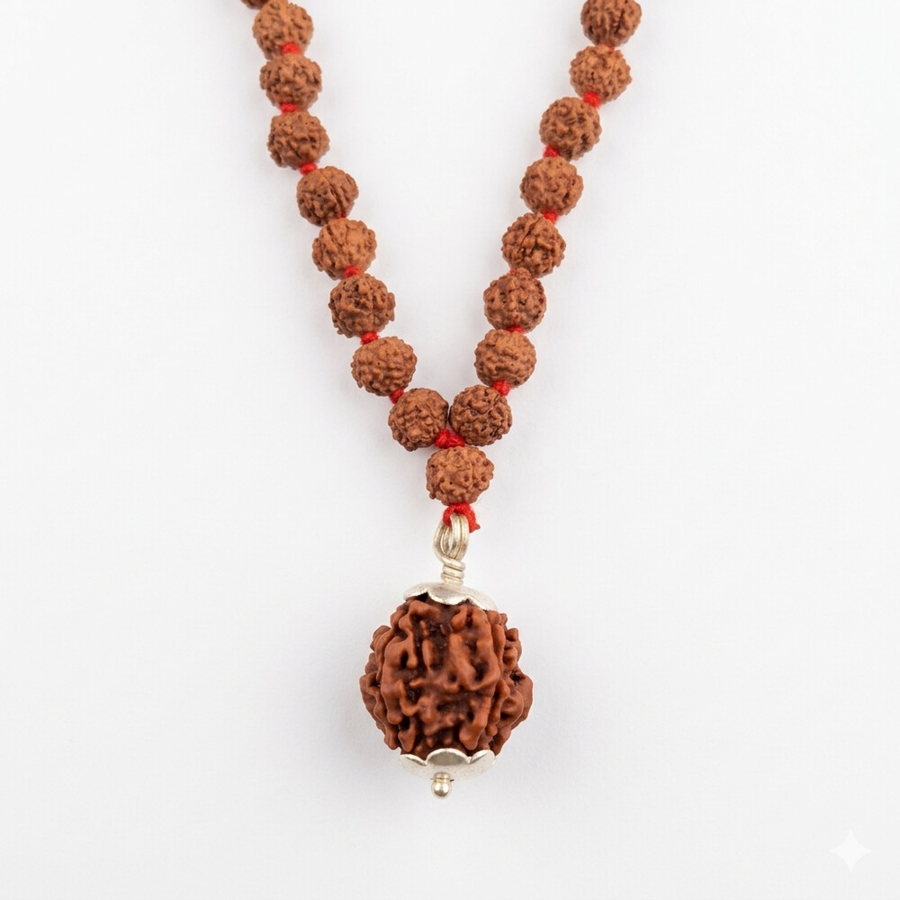 4 Mukhi Rudraksha Mala (Nepali) 